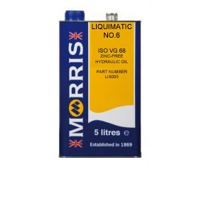 MORRIS Liquimatic 6 (ISO VG68) Zinc-Free Hydraulic Oil